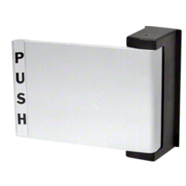 CRL DL2162A Aluminum Universal PushPull Paddle Handle Push to Left