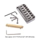 thumbnail image 5 of Eigraketly Puentes de metal Herramienta instalada Sillín de 7 cuerdas Accesorios para instrumentos a prueba de herrumbre Buena decoración Accesorios Accesorios para instrumentos musicales, 5 of 6