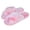 Dark Pink, variant on comerut 1 Pair Women Slippers Colorful Plush Non-slip Deodorant Anti Skid Keep Warm Winter Cross Fluffy Slippers for Home