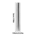 thumbnail image 1 of 10 Pieces Round Stainless Steel Tubes Kit Coloring Tough Machines Handles Pipes Portable Lightweight Grip Tip Accessory Supplies Tool, 1 of 6