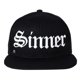 thumbnail image 2 of Gorra Plana Negra Unitalla Sinner Goth, 2 of 5