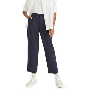 Dockers Women's Straight Fit High Rise Weekend Chino Pants