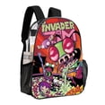 thumbnail image 3 of Invader Zim Clear Backpack Transparent Bag 17 Inch Large Capacity Laptop Daypack Clear Through Backpack Travel Bag For School Daily Office Holiday, 3 of 8