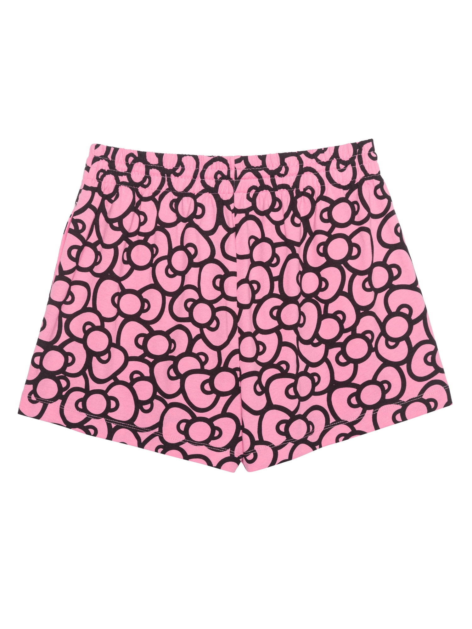 Hello Kitty Women's Graphic Tee and Short Set, 2-Piece, Sizes XS-3X