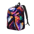 thumbnail image 1 of Goofa The Nightmare Before Christmas Pattern Durable Canvas Daypack - High-Quality Vintage Backpack, Compact & Versatile for Travel and Everyday Use-Small, 1 of 5
