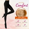 thumbnail image 5 of Dancina Ballet Dance Tights Footed - Ultra-soft Pro Excellent Hold&Stretch (Toddler / Girls / Women), 5 of 8