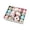 B, variant on 34 Pcs Christmas Candy Ornaments Set Shatterproof Plastic Hanging Balls for Tree Wreath and Holiday