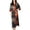 Black Orange, variant on Women's Belt Bath Robe Calf Length Bathrobe Medium Bathrobes Bridal Chic Drop Shoulder Comfy Luxury Blue Small-X-Large