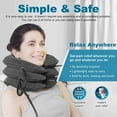 thumbnail image 4 of LinenLoon Inflatable Adjustable Neck Stretcher Provide Neck Support Neck Traction and Neck Pain & Tension Relief, Neck Brace and Cervical Traction Device Neck Care Equipment（Grey 4.0）, 4 of 5