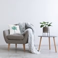 thumbnail image 3 of Stupell Industries Contemporary Green Palm Tree Printed Throw Pillow Design by Kristen Drew, 3 of 6