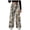 Grey, variant on Women's Y2K Camo Maple Leaf Print Sweatpants Baggy Hip Pop Elastic Waist Long Pants Streetwear (Grey, S)