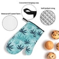 thumbnail image 4 of Oven Mitts and Pot Holders 4 Piece, retro Palm Tree blue High Heat Slip Resistant Oven Mitt and Trivets Set Kitchen Oven Glove Pot Holders for Cooking Baking Grilling, 4 of 7