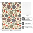 thumbnail image 2 of 4 Pcs Pioneer Flower Floral Print Pattern Funny Kitchen Towels, Microfiber Dish Towels, Kitchen Tea Towels Set 18" X 26", 2 of 6