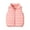 Light Pink, variant on Girls Boys Big Kids Winter Puffer Vest Sleeveless Jacket Zipper Fa𝗎x Down Lightweight Padded Quilted Waistcoat Outerwear Thermal Insulated for School Casual Cold Weather