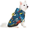 thumbnail image 3 of Bingfone Vehicles Cartoon With Funny Drivers Dog Clothes Hoodie, Pet Winter Coat,Puppy Sweatshirts For Small Dogs Boy Girl,Suitable For All Breeds-Medium, 3 of 9