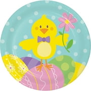 Creative Converting Bright Easter Bunny Paper Dessert Plates 24 Count
