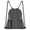Grey, variant on WANDF Drawstring Bag for Men Women,Drawstring Backpack,String Backpack with Mesh Pockets,Waterproof Sports Gym Bag ,Large Athletic Sackpack for Beach,Swimming,Cycling(Black)