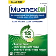 Mucinex Dm 12-hour Expectorant And Cough Suppressant - 100 Tablets