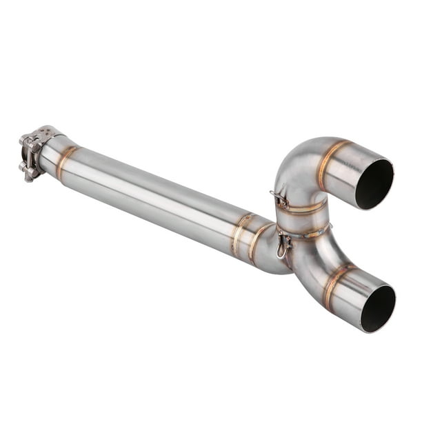 Tubo de escape intermedio para Yamaha F, sistema de escape completo para motocicleta Tubo de conexión de escape Tubo de escape Valor excepcional