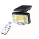 thumbnail image 2 of Xihbxyly Luces con Sensor de Movimiento para Exteriores, 96 Led Brillantes, Ip65 a Prueba de Agua, 3 Modos de Iluminación Inteligentes, Control Remoto, Ahorro de Energía, Fácil Instalación, para Pati, 2 of 7