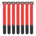 thumbnail image 5 of Attache-câble Canne à Pêche Antidérapante Boucle Inversée Ferme Rouge Accessoires de Support de Canne à Pêche Réutilisables Attaches Auto-Adhésives 20x500mm 80 Pcs, 5 of 5