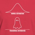 thumbnail image 3 of CafePress - Normal Vs Paranormal Distribution T Shirt - Women's Traditional Fit Dark T-Shirt, 3 of 4