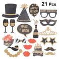 thumbnail image 4 of WAXIAYU 21pcs Party Photo Booth Props Moustache Glasses Funny Birthday Photo Prom Props Birthday Party Favors Supplies for kids Adults Men, 4 of 8