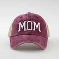 thumbnail image 2 of kaondbfi Women's Summer Outdoor Travel Essentials Accessories Baseball Caps for Women Sprots Sun Hats Distressed Trucker Hat Mother's Day Gifts Caps, 2 of 9