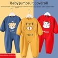 thumbnail image 1 of Mono de una pieza para bebé, ropa de escalada, ropa protectora de una pieza para bebé, ropa de escalada impermeable y antisuciedad de cuerpo completo para niños, otoño e invierno, 1 of 5