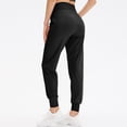 thumbnail image 4 of Conjuntos de entrenamiento de yoga para mujer Trajes de ejercicio de dos piezas Medias cruzadas de cintura alta - Negro,,4/S,:;:;, 4 of 7