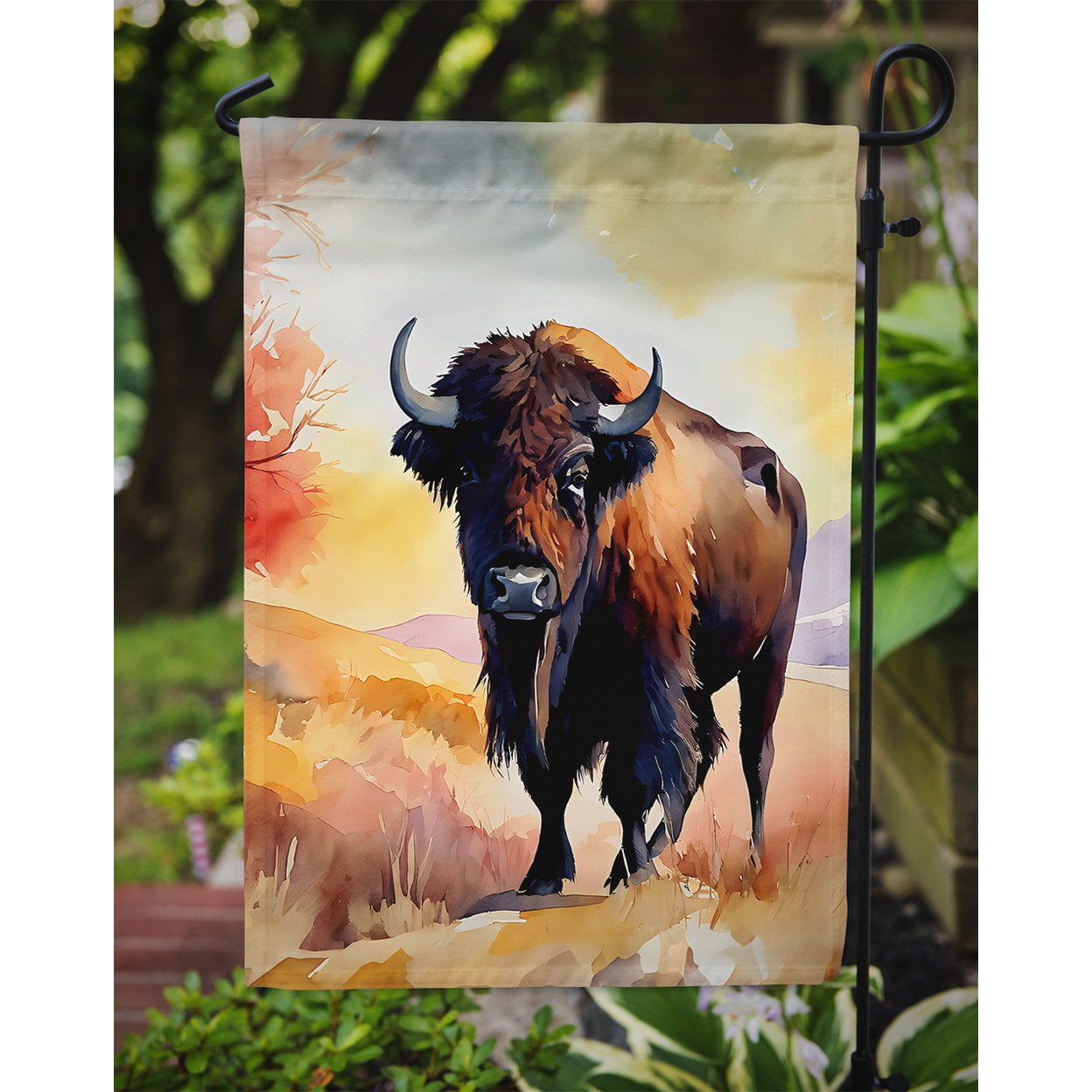 Bison Garden Flag 11.25 in x 15.5 in
