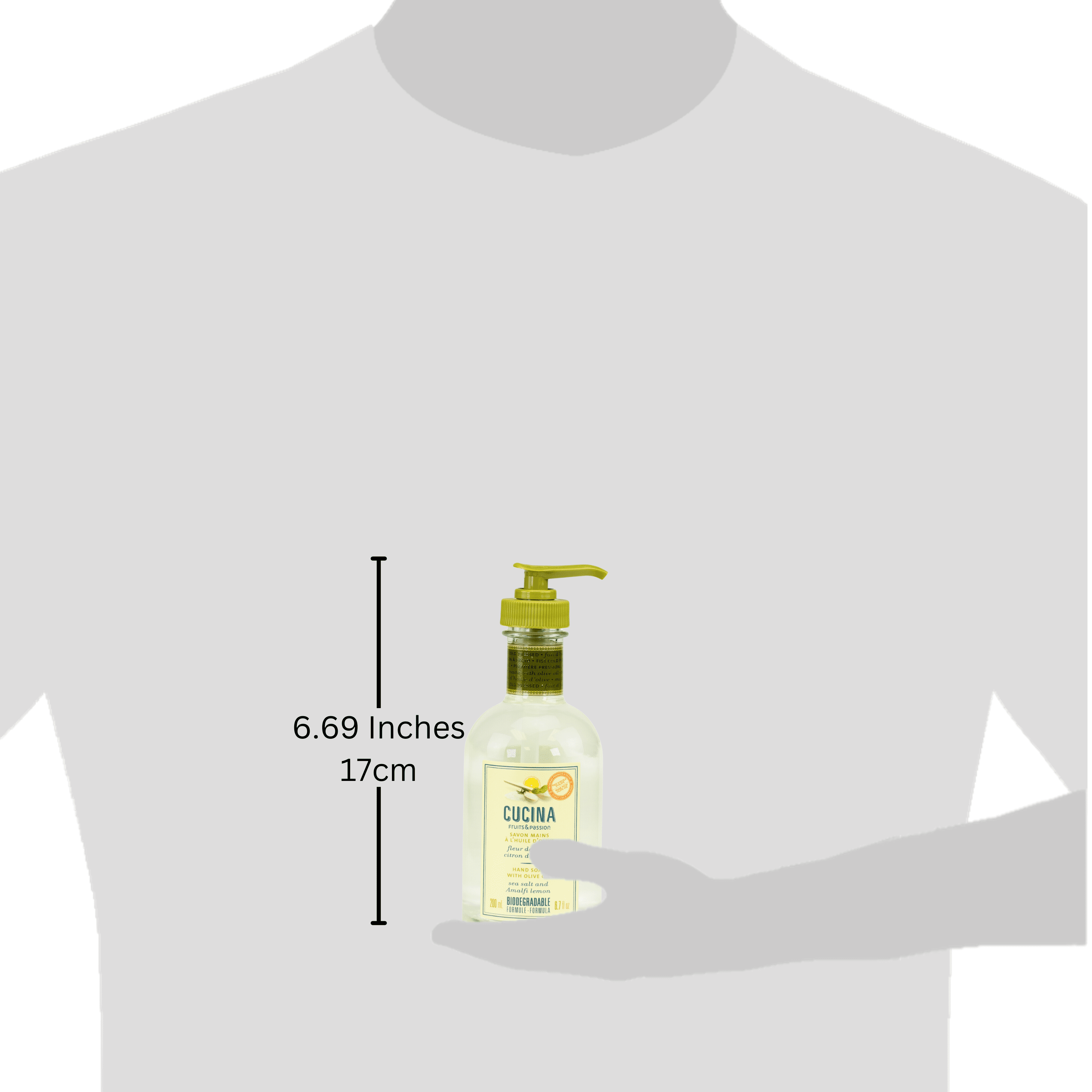 Fruits & Passion [Cucina] Sea Salt and Amalfi Lemon Hand Soap (200ml)