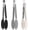 Black + Grey + White, variant on Tongs for Cooking, 600ºF High Heat-Resistant Stainless Steel Kitchen Tongs with Silicone Tips, Non Scratch, Locking Tong for BBQ Grilling Air Fryer Food Salads, Set of 2 (9" and 12") Sage Green