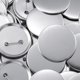 thumbnail image 4 of 100 Juegos de Piezas de Botón de Pin de Insignia de Metal Ronda Insignias Botóns de piezas de Metal Botón Pin Insignia Kit de Suministros, 4 of 4