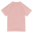 thumbnail image 6 of FORMRS Boys Rash Guard with Short Sleeves UPF 50+ Swim Shirts Sizes 3-12T, Pastel Pink Halloween, 6 of 6