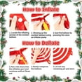 thumbnail image 4 of Christmas Balloon Garland Arch Kit,Red Green Pink Balloons with Gingerbread Man Crutch Lollipop Candy Metallic Gold Balloons for Christmas Party Decorations Xmas Eve New Year Holiday Party Supplies, 4 of 6