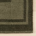 thumbnail image 4 of Rugs USA x Nate Berkus Canon Bordered Wool Cozy Area Rug, 5' x 8', Canon Green, 4 of 7