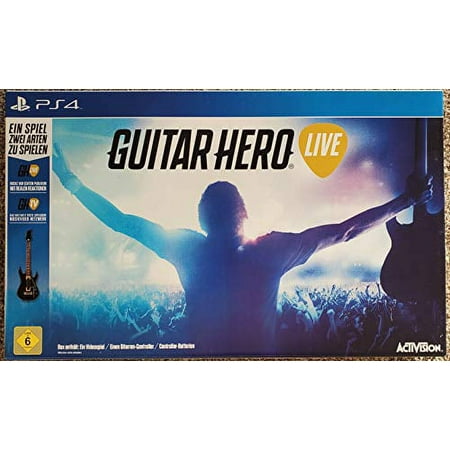 Guitar Hero Live for PS4 - English Game/German Box Cover