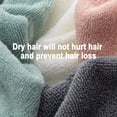 thumbnail image 5 of Hair Drying Towels, Towel Cotton Soft Hair Towel Wrap Hair Twist Turban Towel Absorbent Hair Cap, 5 of 5