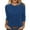 Blue, variant on Pull Over Sweaters Womens Long Sleeve Undershirt for Women Going Out Tops for Women Womens Oversized Sweater Sweaters Women Womens Fall Sweaters Winter Sweaters for Women Blue 2XL