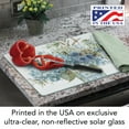 thumbnail image 4 of CounterArt "Blue Floral" 3mm Heat Tolerant Glass Cutting Board 15" by 12", 4 of 8
