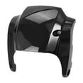 thumbnail image 4 of Cubierta de carenado del faro Colamx para motocicletas PP Negro brillante, 4 of 8