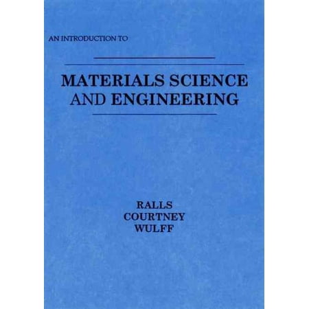Pre-Owned An Introduction to Materials Science and Engineering (Paperback)
