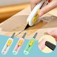 thumbnail image 1 of Box Opener Magnetic Box Cutter Mini Portable Retractable Utility Knife with Magnet for Opening Letters Packages and Boxes(Green,1-Piece) Rkxzt, 1 of 7