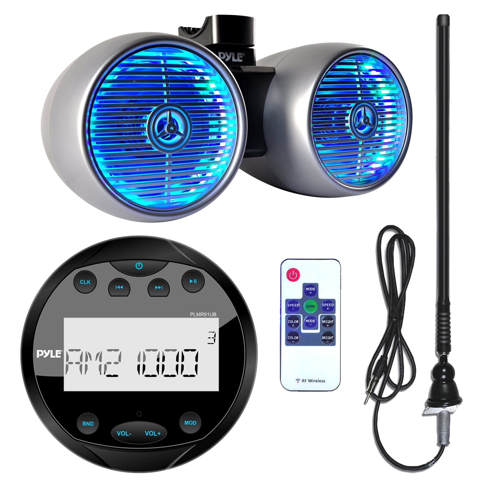 bluetooth boat tower speakers