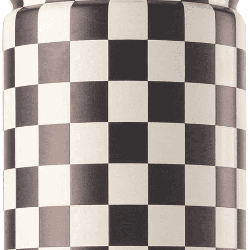 Cream & Black Check