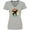 AC-Heather Grey, variant on Inktastic Airplane Pilot Vintage Sunset Women's V-Neck T-Shirt