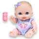 thumbnail image 1 of JC Toys Lil Cutesies 8.5 All Vinyl Baby Doll | Posable and Washable | Removable Outfit | Lulu- Blue Eyes Ages 2+, 1 of 4