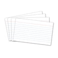 thumbnail image 1 of KAKOWELY Ruled Record Card 210PCS Record Cards Ruled Both Sides Ruled Writing Papers (White)4.96"X2.99"X1.42", 1 of 3