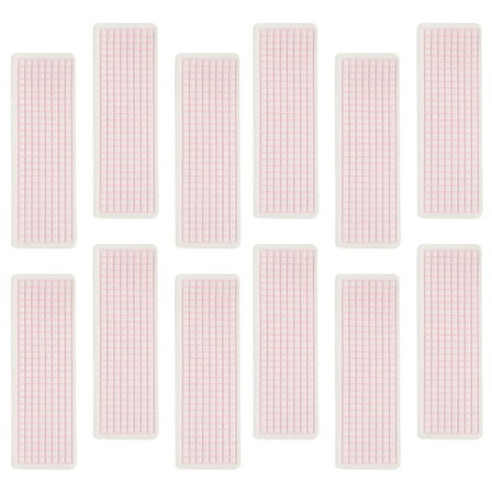 Raindrops Colored Washi Tape Separate Boards Pink Practical Use 50Pcs 5.9X1.9In